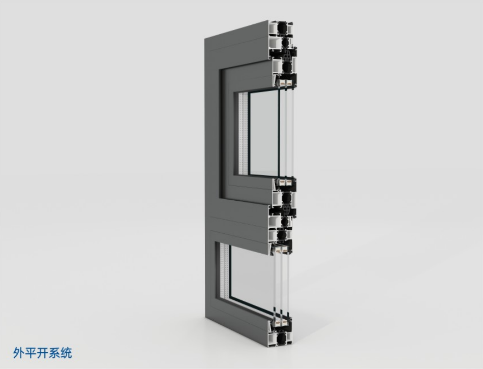 德克纳DWS 62铝合金窗系统(图2)