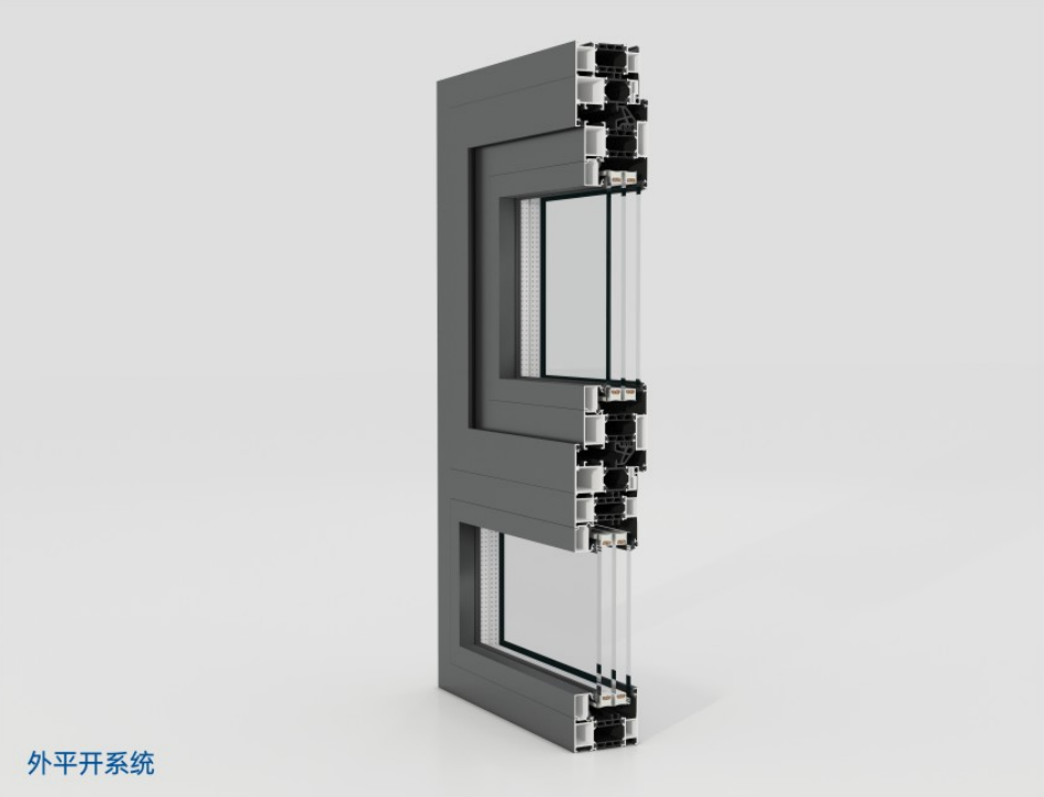 德克纳DWS 73铝合金窗系统(图2)